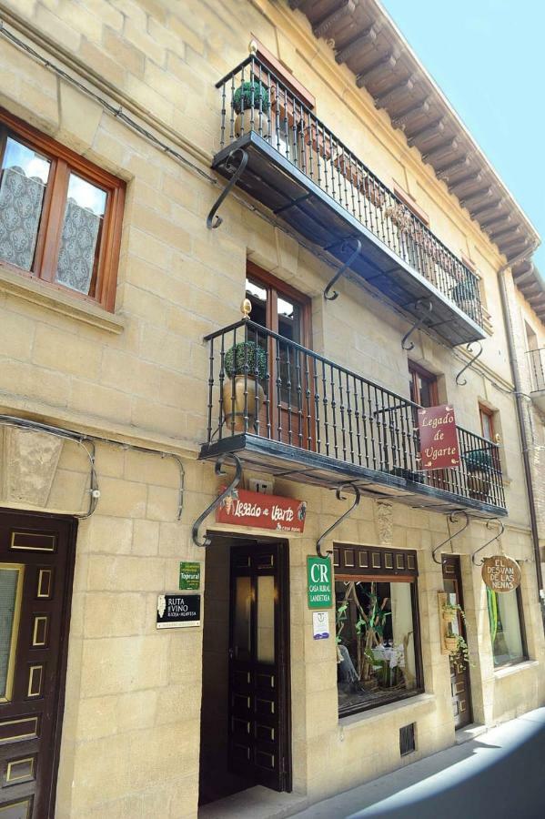Legado De Ugarte, Casa Rural Laguardia Exterior photo